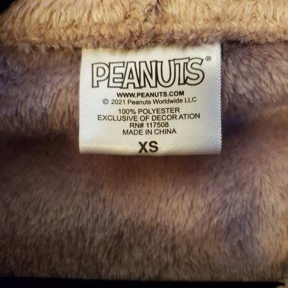 Peanuts Hoodie Juniors XS Purple - Picture 7 of 7